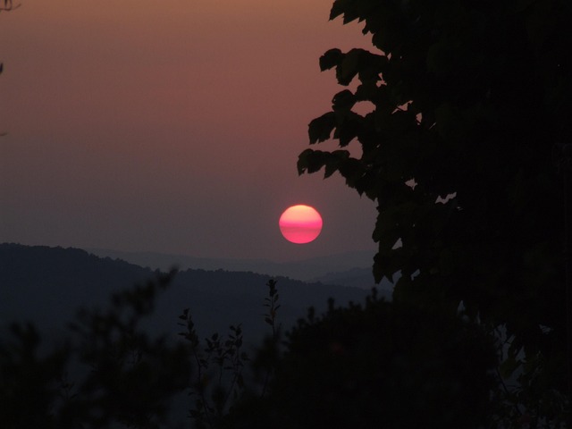 Free Sunset Afterglow photo and picture