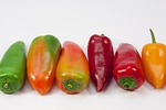paprika, pointed pepper, yellow