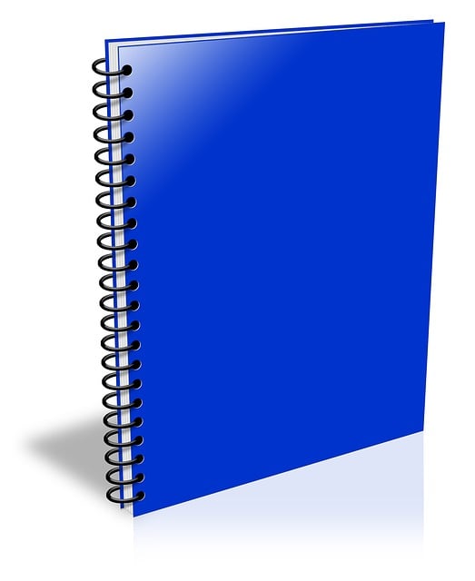 Free binder folder book illustration
