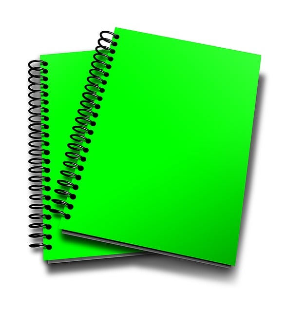 Free binder folder business illustration