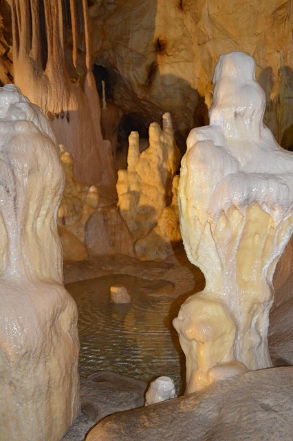 Free Stone Formation Lake photo and picture