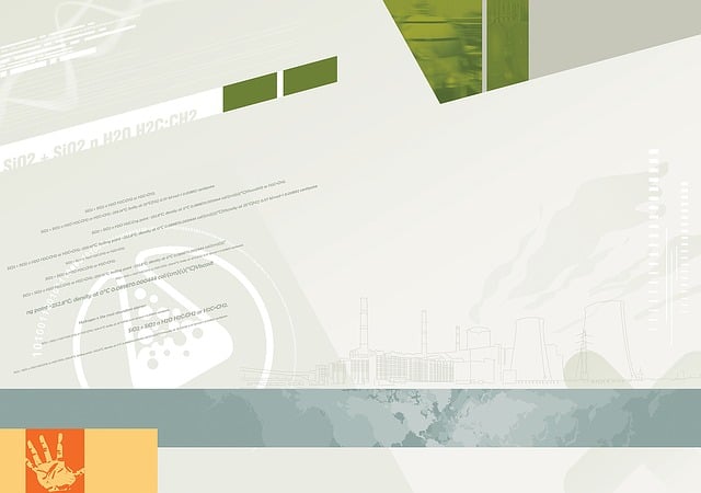 Free chemistry abstract geometric illustration