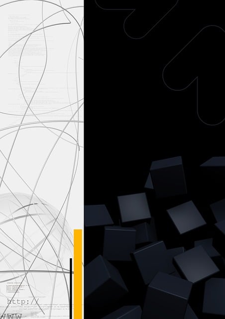 Free cubes internet abstract illustration
