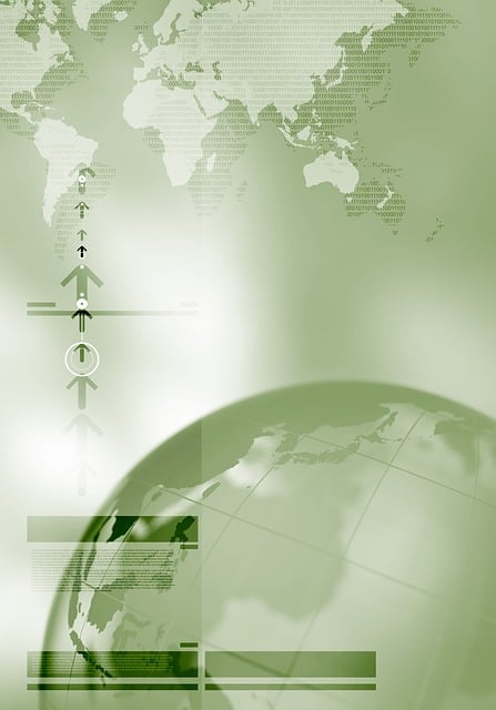 Free abstract geometric world illustration