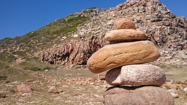 Pedras, Montanha, África, Cidade Do Cabo