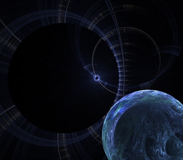 Free fractal abstract background illustration