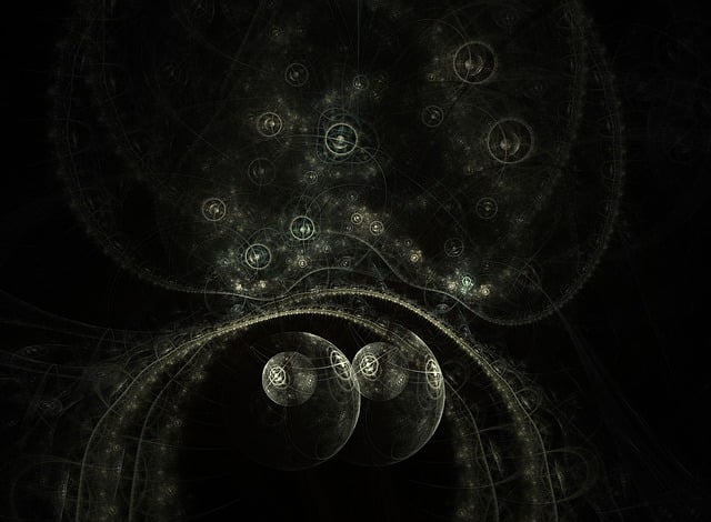 Free fractal abstract background illustration