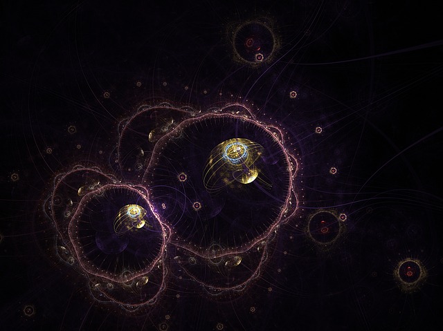 Fractaal, Abstract, Achtergrond, Fysica