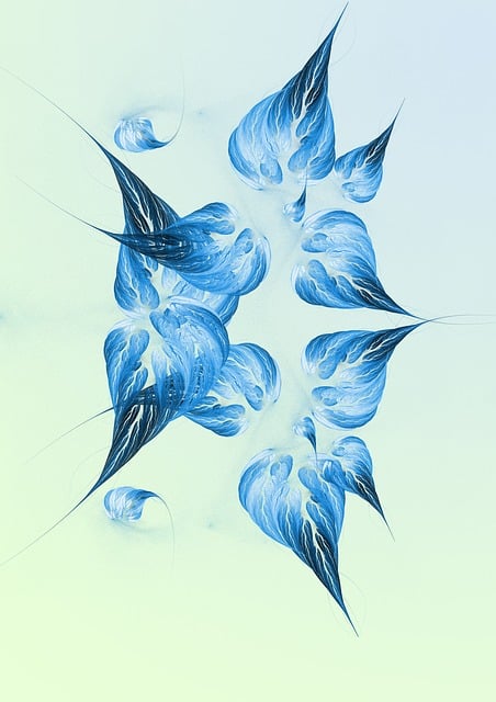 Free organic fractal abstract illustration