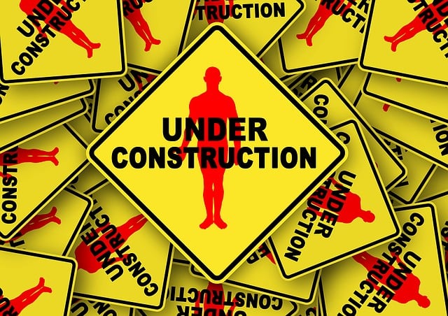 Free traffic signs construction work under construction illustration