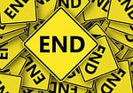 road sign, end, dead end
