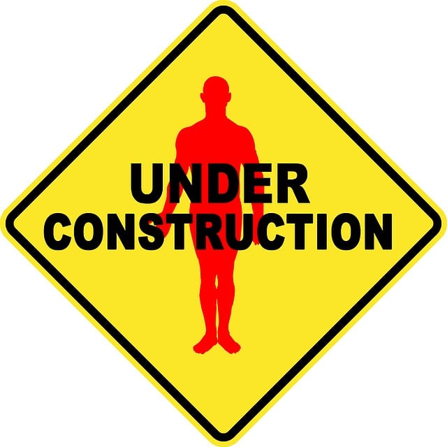 Free traffic signs construction work under construction illustration