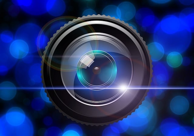 Free lens light bokeh illustration