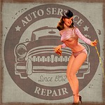 vintage, retro, pin-up