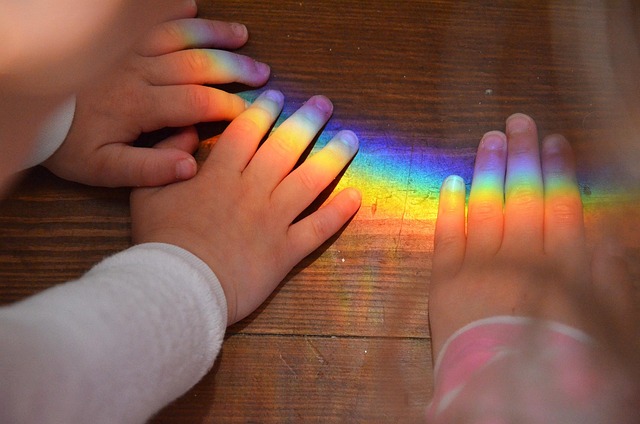 Free Hands Rainbow photo and picture