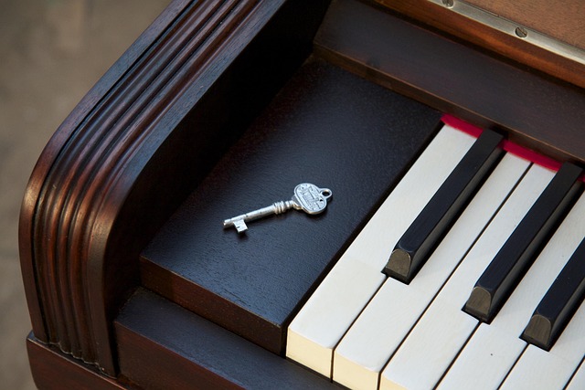 Klavier, Schlüssel, Klaviatur, Musik