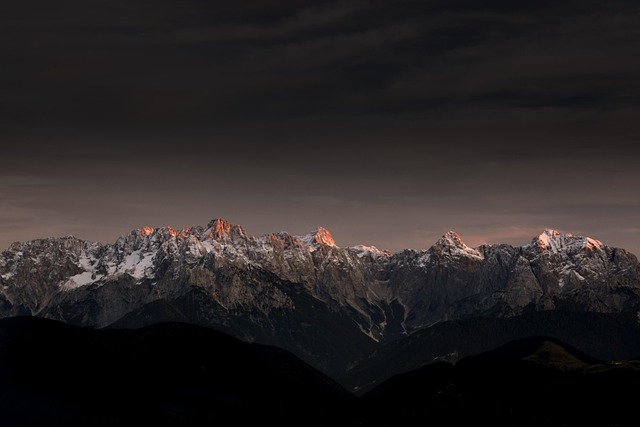 Montaña, Cielo, Alpes, Naturaleza, Nubes