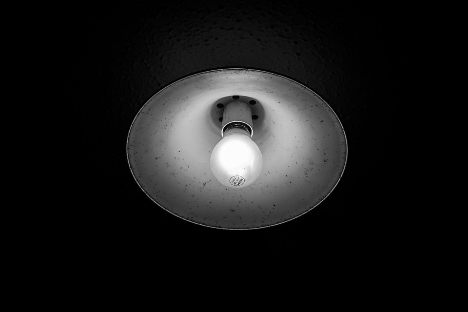 light black and white