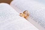 couple, love, rings