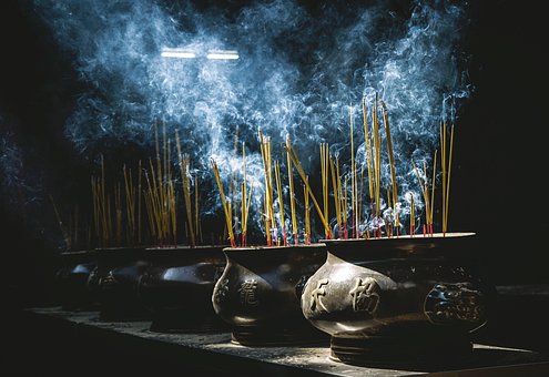 Encense Background Smoke Incense Dark - Free photo on Pixabay