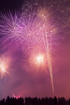 Firework, Fire, Illumination, Night Sky