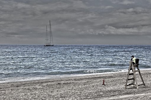 Free Beach Watchman photo and picture
