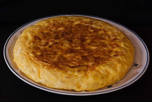 Tortilla de patatas Comida Española, Tortilla de patatas