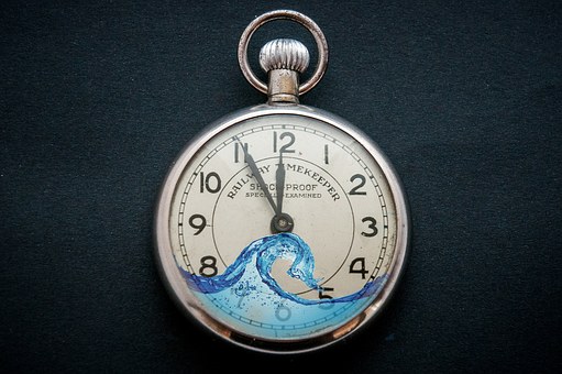 Free Clock Water illustration and picture