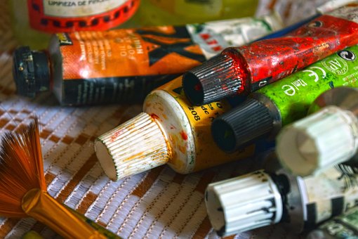 Arte, Pincéis, Escovar, Pinturas, Cor