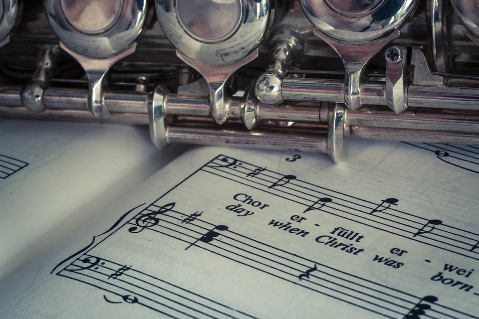 Flet, Flet Prosty, Instrument Muzyczny, Pokryty Srebrem