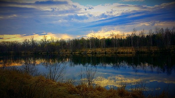 Free Water Sunset photo and picture
