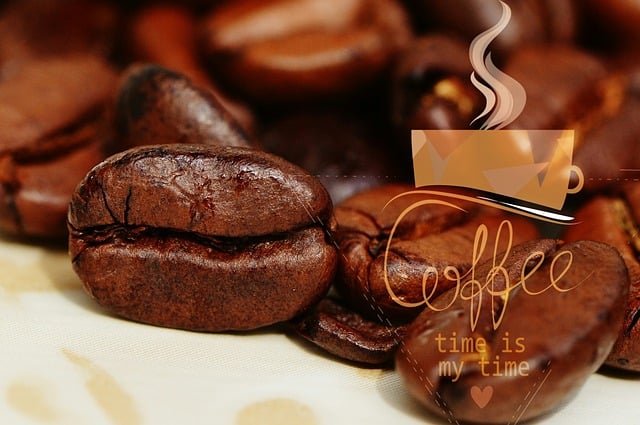 Free coffee coffee beans coffee shop illustration