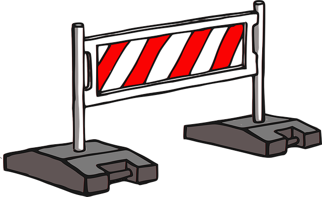 Download free HD stock image of Barrier Construction Free barrier construction road vector