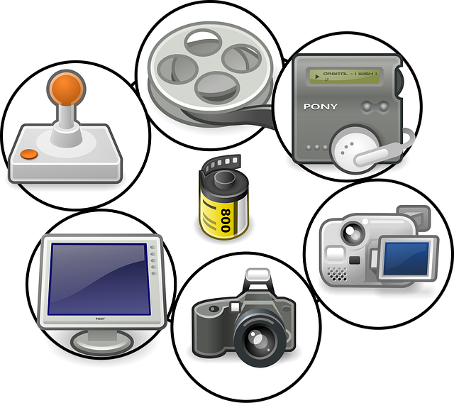 Free camera film games vector