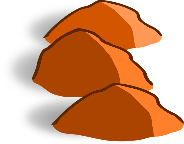 Free hills map icon rpg vector