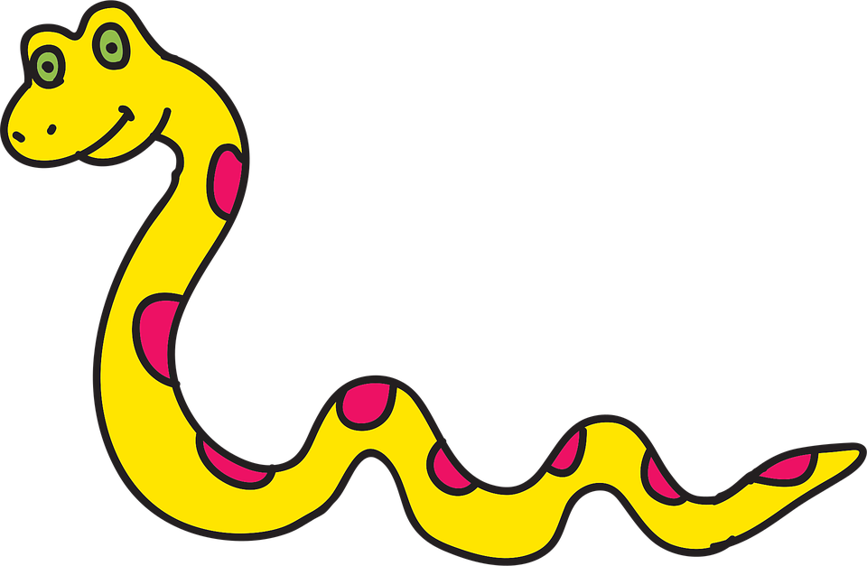 Cartoon Snake Free Vector Graphic On Pixabay
