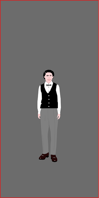 Free figure male smile vector