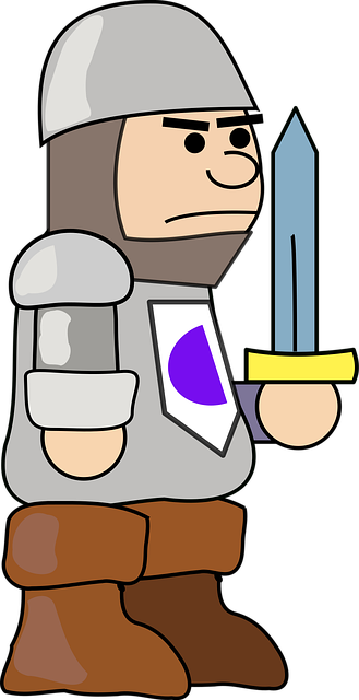 Free guard guardian medieval vector