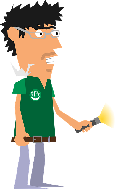 Free caricature character co-workers illustration