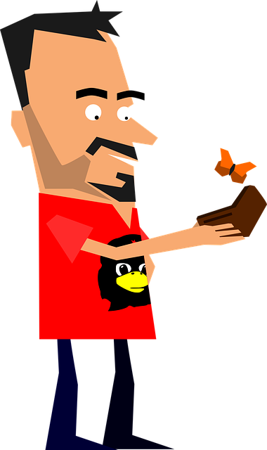 Free caricature character co-workers illustration