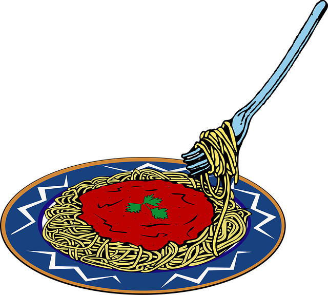 Essen, Mad, Nudel, Plade, Spaghetti