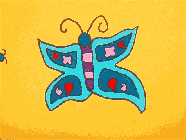 Free butterflies butterfly girlie vector