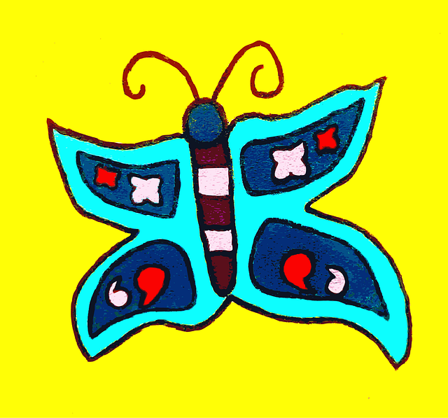 Free butterflies butterfly girlie vector