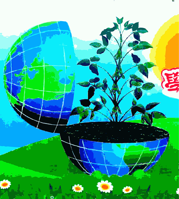 Free capsule nature earth vector