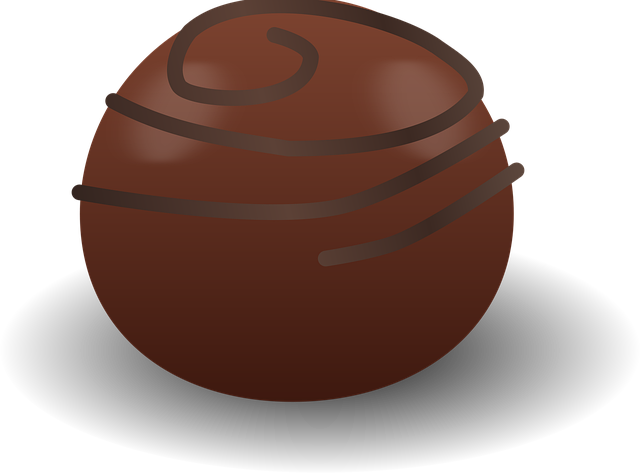 Free chocolate food gift illustration