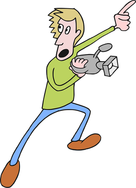Free camcorder cameraman cine illustration