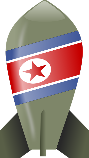 Free bomb korea nuclear vector