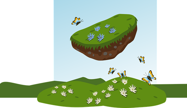Fundo, Bucólico, Natureza, Borboletas