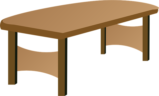 Free folding table furniture massage table vector