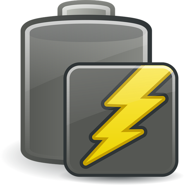 Free battery charging empty vector